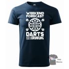 Darts póló - Egyedi feliratos póló