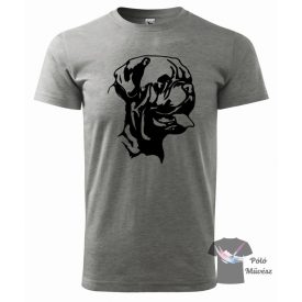   Dogue de Bordeaux póló - Bordeaux-i Dog póló - Kutyás póló - Egyedi Feliratos póló