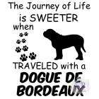 Dogue de Bordeaux póló - Bordeaux-i Dog póló - Kutyás póló - Egyedi Feliratos póló