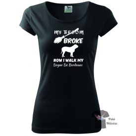   Dogue de Bordeaux póló - Bordeaux-i Dog póló - Kutyás póló - Egyedi Feliratos póló