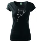 Kardszárnyú Delfin strasszos póló