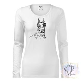   Dobermann póló - Doberman póló - Kutyás póló - Egyedi Feliratos póló