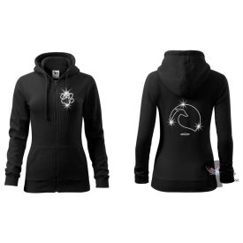   Donaueschingen strasszos pulóver - Kutyás pulcsi kristályokkal - Egyedi Feliratos póló