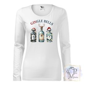   Gingle Bells karácsonyi póló - Vicces póló - Egyedi Feliratos póló