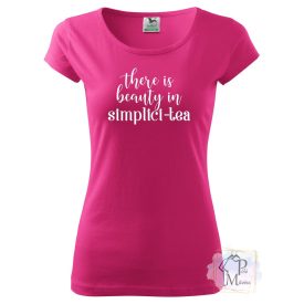 Teás póló - Egyedi Feliratos Póló