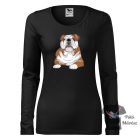 Angol Bulldog póló - Bulldog póló - Kutyás póló - Egyedi Feliratos póló