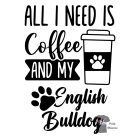 Angol Bulldog póló - Bulldog póló - Kutyás póló - Egyedi Feliratos póló