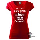 Angol Cocker Spániel póló - Spánieles póló - Kutyás póló - Egyedi Feliratos póló