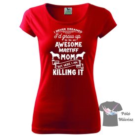   Angol Masztiff póló - Mastiff póló - Kutyás póló - Egyedi Feliratos póló