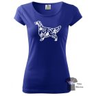 Angol Szetter póló - English Setter póló - Kutyás póló - Egyedi Feliratos póló