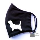 Basset Griffon Vendeen maszk - Kutyás Maszk, Mosható textil szájmaszk