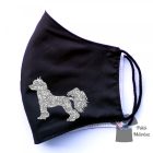 Kínai Meztelen kutya maszk - Kutyás Maszk, Mosható textil szájmaszk