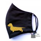 Tacsi maszk - Kutyás Maszk, Mosható textil szájmaszk