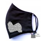 Havanese maszk - Kutyás Maszk, Mosható textil szájmaszk