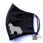 Újfundlandi maszk - Kutyás Maszk, Mosható textil szájmaszk