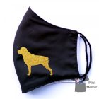 Rottweiler maszk - Kutyás Maszk, Mosható textil szájmaszk