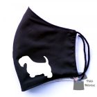 Sealyham  Terrier maszk - Kutyás Maszk, Mosható textil szájmaszk