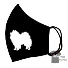 Spitz maszk - Kutyás Maszk, Mosható textil szájmaszk