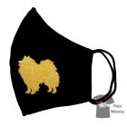 Spitz maszk - Kutyás Maszk, Mosható textil szájmaszk