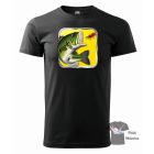 Horgász póló - Halas Póló - Egyedi póló