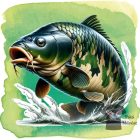 Ponty Horgász póló - Horgász pulcsi - Halas Póló - Egyedi póló 