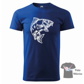   Ponty Horgász póló - Horgász pulcsi - Halas Póló - Egyedi póló 