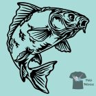 Ponty Horgász póló - Horgász pulcsi - Halas Póló - Egyedi póló 