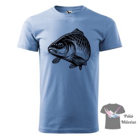   Ponty Horgász póló - Horgász pulcsi - Halas Póló - Egyedi póló 