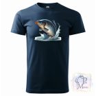 Ponty Horgász póló - Horgász pulcsi - Halas Póló - Egyedi póló 