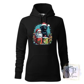   Karácsonyi Flat Coated Retriever póló - Kutyás póló - Egyedi Feliratos póló