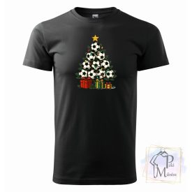 Karácsonyi Focis póló - Foci póló - Egyedi póló