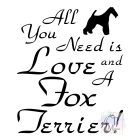 Fox Terrier póló - Foxi póló - Kutyás póló - Egyedi Feliratos póló