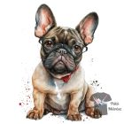Francia Bulldog póló - French Bulldog pulcsi - Kutyás póló - Egyedi Feliratos póló