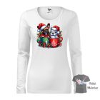 Karácsonyi Francia Bulldog póló - French Bulldog pulcsi - Kutyás póló - Egyedi Feliratos póló