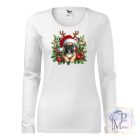 Karácsonyi Francia Bulldog póló - French Bulldog pulcsi - Kutyás póló - Egyedi Feliratos póló