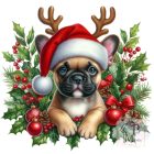 Karácsonyi Francia Bulldog póló - French Bulldog pulcsi - Kutyás póló - Egyedi Feliratos póló