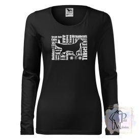   Karácsonyi Golden Retriever póló - Golden Retriever pulcsi - Kutyás póló - Egyedi Feliratos póló