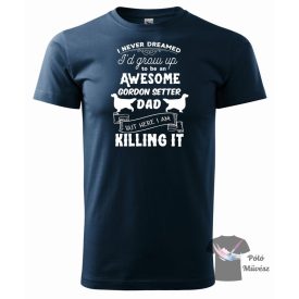   Gordon Szetter póló - Gordon Setter póló - Kutyás póló - Egyedi Feliratos póló