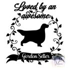 Gordon Szetter póló - Gordon Setter póló - Kutyás póló - Egyedi Feliratos póló