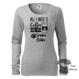   Gordon Szetter póló - Gordon Setter póló - Kutyás póló - Egyedi Feliratos póló