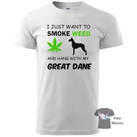   Német Dog póló - Great Dane pulcsi - Kutyás póló - Egyedi Feliratos póló