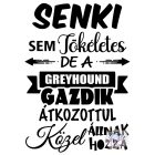 Greyhound  póló - Angol Agár póló - Kutyás póló - Egyedi Feliratos póló