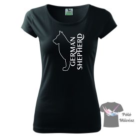   Németjuhász póló - German Shepherd pulcsi - Kutyás póló - Egyedi Feliratos póló