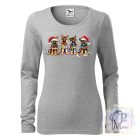 Karácsonyi Németjuhász póló - German Shepherd pulcsi - Kutyás póló - Egyedi Feliratos póló