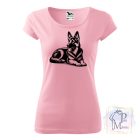 Németjuhász póló - German Shepherd pulcsi - Kutyás póló - Egyedi Feliratos póló