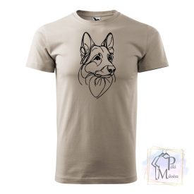   Németjuhász póló - German Shepherd pulcsi - Kutyás póló - Egyedi Feliratos póló