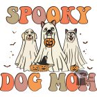 Spooky Dog Mom kutyás póló - Halloween póló