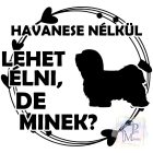 Havanese póló - Havanese Pulcsi - Kutyás póló - Egyedi Feliratos póló