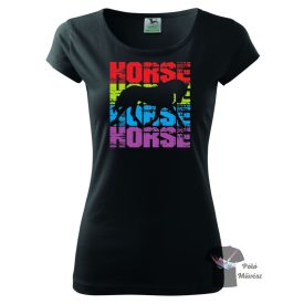 Lovas póló - Ló póló - Egyedi Feliratos póló