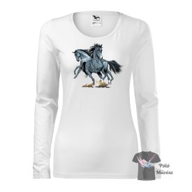 Lovas póló - Ló póló - Egyedi Feliratos póló